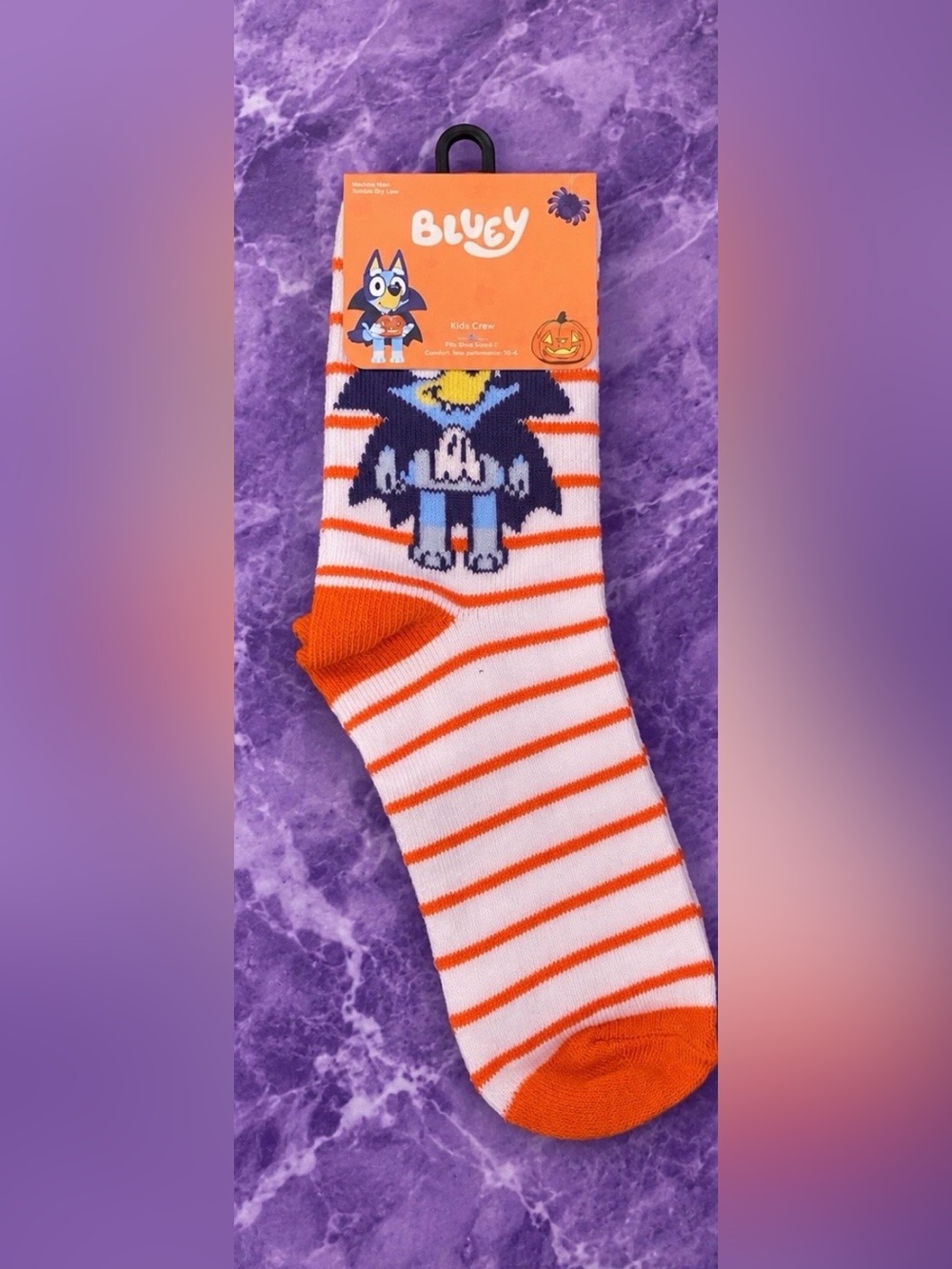 Bluey vampire Halloween striped kids